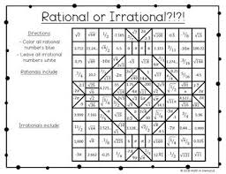 Rational Or Irrational Coloring Worksheet Free Color Worksheets Worksheets Free Worksheets