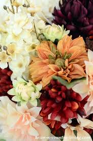 Silk flowers in a wide variety of colors to match any theme. Make A Beautiful Silk Fall Flower Arrangement Town Country Living