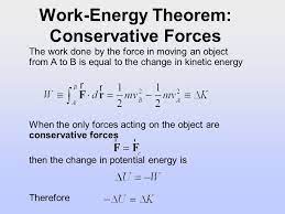 Work = change in kinetic energy. Kinetic Energy Work Power And Potential Energy Ppt Video Online Download