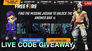 How to collect jigsaw piece free fire | jigsaw code | operation chrono event | free fire new event. All Jigsaw Codes Live Giveaway What Is 3rd Jigsaw Code Free Fire Invisible Sg Youtube