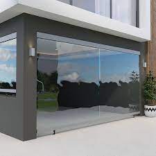 Shop wayfair for the best outdoor roll up bamboo shades. Clear Pvc Windmaster Outdoor Blinds Online Half Price Blinds
