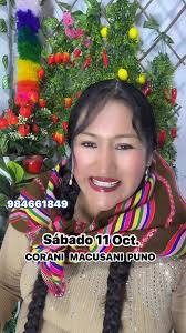 11de octubre en CORANI MACUSANI PUÑO con la presentación de LINDA  HERMELINDA DEL CUSCO #Corani #Macusani #PUNO #juliaca #AYAVIRI #musica  #Cusco