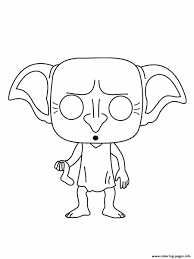 Harry potter coloring pages (43). Dobby Is A House Elf In The Harry Potter Coloring Pages Printable