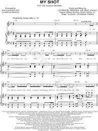 Ten easy pieces for solo clarinet & clarinet/piano duets (volume 2) by michael shaw. My Shot From Hamilton An American Musical Sheet Music In G Minor Transposable Download Print Sku Mn0161867