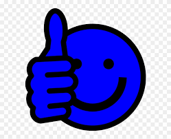 :p illustration, smirk emoji smile. Png Transparent Download Blue Up At Clker Com Vector Blue Smiley Face Thumbs Up Png Download 594x601 984291 Pngfind