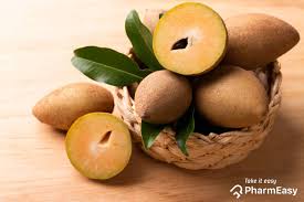 This list of fruits is in 3 indian languages, namely hindi, kannada and marathi along with english. 7 Great Benefits Of Sapota Or Chikoo Pharmeasy Blog