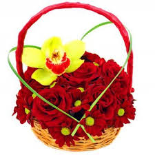 Heart To Heart Orchid Roses Chrysanthemum Send Flowers Uk Flowers London Flowers Uk Same Day Flower Delivery