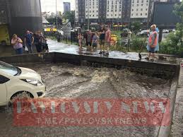 В столице фиксируют подтопления и сильный ветер. Kiev Zatopilo Posle Moshnyh Livnej Nashkiev Ua
