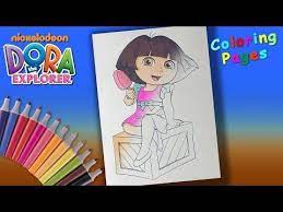 You can use our amazing online tool to color and edit the following youtube coloring pages. Youtube Dora The Explorer Dora Coloring For Kids