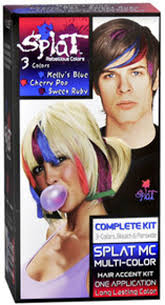 The trend for crazy coloured hair is getting bigger and better. Free New Splat Hair Color Dye Red Blue Purple Complete Accent Kit Skincare Bath Body Listia Com Auctions For Free Stuff