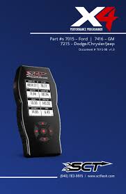 May 14, 2019 · all sct tuners are $150 to vin unlock. Sct X4 User Manual Pdf Download Manualslib
