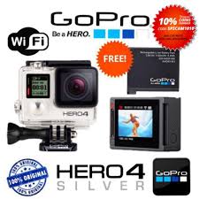 Along with the hero4 black, the silver was the last in the line of gopro cameras that required an external housing for the camera to be waterproof. Gopro Hero 4 Silver Original 4k Full Hd Video Waterproof 40m Refurbished Display Unit Shopee Malaysia