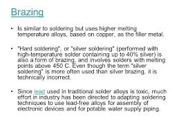 Silver Solder Melting Temperature Silver Solder Techniques