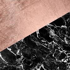 Black Background With Rose Gold Chic Modern Rose Gold Black Marble Color Block Photographic Print By Girlytrend Gold And Black Background Rose Gold Wallpaper Black Background Wallpaper
