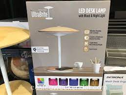 Stylecraft 3 light floor lamp costco lamp design ideas. Ultrabrite Dome Led Desk Lamp With Wireless Charging Pad Costco Weekender