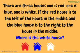 This worksheet focuses on ´house´ vocabulary (such as furniture and household appliances) and and can either be used as an individual or team reading exercise (page 1) or as a team game (page 2). Riddles For Adults Thinkmad In