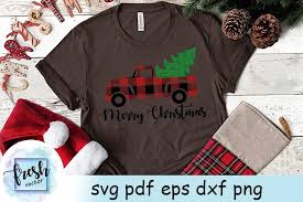 The holidays will be fine as long as there's wine. Christmas Truck Tree Svg Merry Christmas Svg Buffalo Plaid 904665 Cut Files Design Bundles