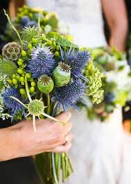 A textural wedding bouquet with ferns, green hydrangeas and seed pods for a lush woodland wedding. Rustic Bridesmaid S Bouquet Marry Me Floral Sup Sup