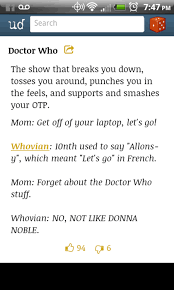 Urban Dictionary At It S Finest Doctor Doctor Who Nerd Life