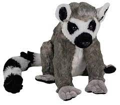 8 Inch Ring Tailed Lemur Stuffed Animal Plush Floppy Zoo Species Collection Animal Floppy Lemur Plush Species Lemur Plush Stuffed Animals Flying Lemur