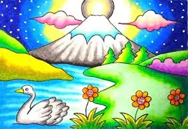 Download 70 background pemandangan animasi hd terbaru. 100 Gambar Pemandangan Alam Pantai Gunung Laut Dll