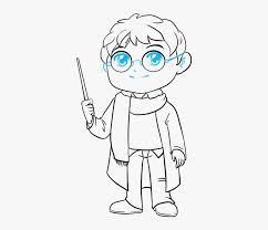 The book of the same name tells the story of the adventures of a young magician in the school of hogwarts magic. How To Draw Harry Potter Easy Step By Step Harry Potter Png Image Transparent Png Free Download On Seekpng