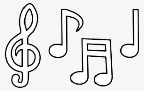 Music color page i like to print these on the back of sub plan. White Music Notes Png Free Hd White Music Notes Transparent Image Pngkit