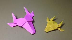 折り紙 おりがみ 動物 キリンの顔の折り方 作り方 youtube 紙の動物 折り紙 キリン