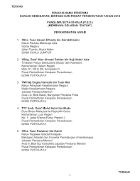 Senarai sultan , raja dan dipertuan negeri besar di seluruh malaysia. Http Www Istiadat Gov My Wp Content Uploads 2020 08 4 Panglima Setia Diraja P S D Pdf