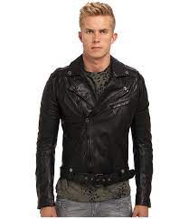 Pierre Balmain Leather Biker Jacket Biker Jacket Leather Jacket Men Jackets