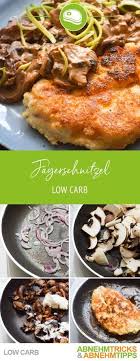 Low Carb Jagerschnitzel Deftig Lecker Und Wie Das Original Rezept Rezepte Lecker Jagerschnitzel