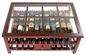 Rustic state sonoma solid wood wine rack table bottle holder , holds 4 bottles , walnut rusticstateco 5 out of 5 stars (562) $ 24.59 free shipping add to favorites rustic state triangle table top wood wine rack 6 bottles burnt brown rusticstateco 5 out of 5 stars (562. Pin By Kristie Ho On Vino Wine Rack Table Wine Bottle Wine Rack Furniture
