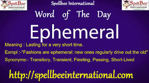 Need translations for alphabetical order? Word Of The Day Ephemeral Meaning Lasting For A Very Short Time Exmpl Fashions Are Ephemeral New Ones Regularly D English Words Words Word Of The Day