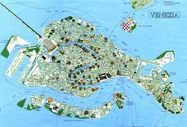 Tourist Map Venice Venezia Venise Venise Voyage Et Italie