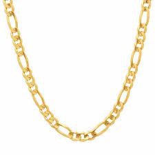 Chains For Men Figaro Chain 18k Gold Figaro Chain Sterling Silver Figaro Chain White Gold Figaro Chain Hi Gold Chains For Men Gold Chain Jewelry Chains For Men