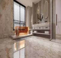 Gold Vein Marble Floor Tiles - Elegant & Durable Flooring