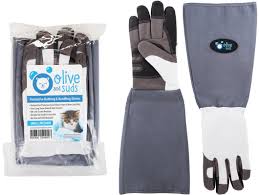 See more ideas about cat scratching, cats, cat scratcher. Cat Bath Gloves Bite Scratch Resistant Gloves For Bathing Cats Olive Suds