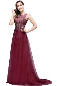 Wunderschones Bodenlanges Brautkleid Kleid Fur Brautjungfern In Bordeaux Rot Das Oberteil Mit V Ausschni Ballkleid Hochzeit Ballkleid Brautjungfern Kleider
