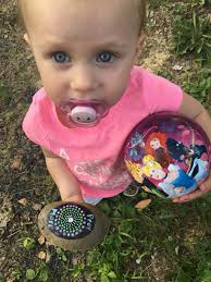 Rock hidden at Tony Hillerman Middle School in Albuquerque, NM