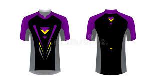 Download Cycling Jersey Mockup Stock Vector Illustration Of Casual 130652646
