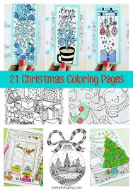 These alphabet coloring sheets will help little ones identify uppercase and lowercase versions of each letter. 21 Christmas Printable Coloring Pages Everythingetsy Com
