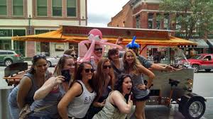 Want to balance out your weekend with a bit. Jay Enjoying The Bachelorette Party Picture Of Amazing Pubcycle Asheville Tripadvisor