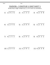 Intro to division divide by 3 or 6: 3 Digits By 1 Division 4th Grade Math Worksheets K5 Worksheets 4th Grade Math Worksheets Math Division Division Worksheets