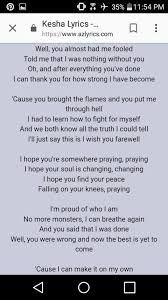 Praying Kesha Lyrics Kesha Lyrics Praying Kesha Lyrics