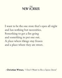 The New Yorker On Instagram A Poem By Christian Wiman From This Week S Issue