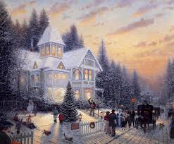 Maybe you would like to learn more about one of these? Thomas Kinkade Christmas Catherine La Rose The Poet Of Painting