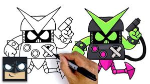Brawl stars es un loco juego de lucha multijugador de los creadores de clash of clans, clash royale y boom beach. How To Draw Virus 8 Bit Brawl Stars Bizimtube Creative Diy Ideas Crafts And Smart Tips