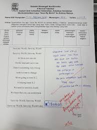 Tú, tú eres el imán y yo soy el metal, me voy acercando y voy armando el plan. Pelajar Halaman 2 Kelas Cikgu Jariah