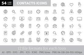 Black And White Contacts Icon Web And Contacts Line Icon Set In 2020 Line Icon Icon Set Icon