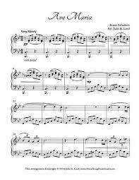 Relaxing piano music ave maria (2014). Ave Maria By Schubert Piano Solo With Free Sheet Music Sheet Music Piano Sheet Music Free Piano Sheet Music Classical